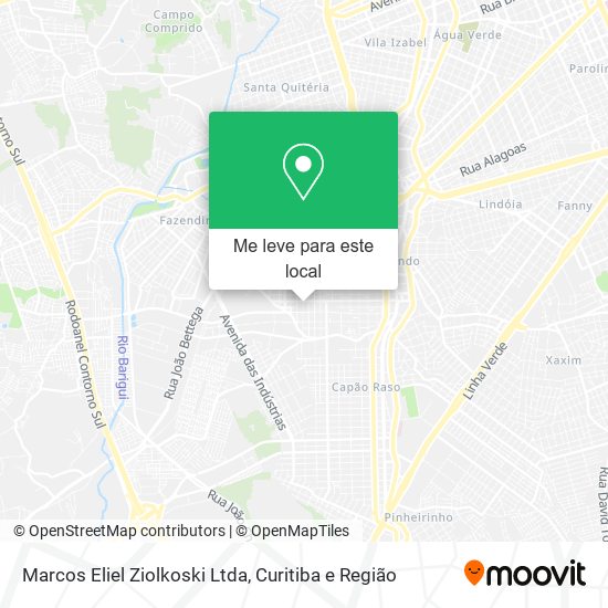 Marcos Eliel Ziolkoski Ltda mapa