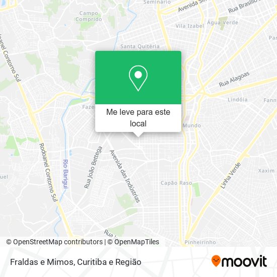 Fraldas e Mimos mapa