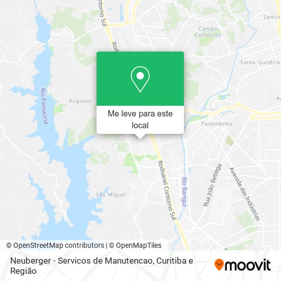 Neuberger - Servicos de Manutencao mapa