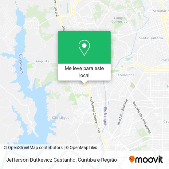 Jefferson Dutkevicz Castanho mapa