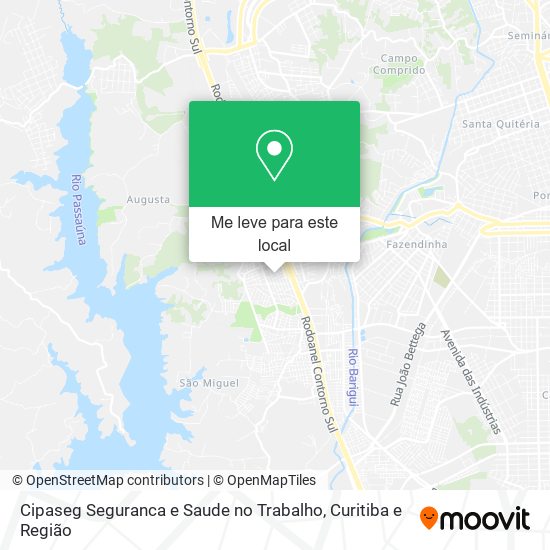 Cipaseg Seguranca e Saude no Trabalho mapa