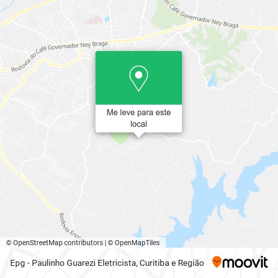 Epg - Paulinho Guarezi Eletricista mapa