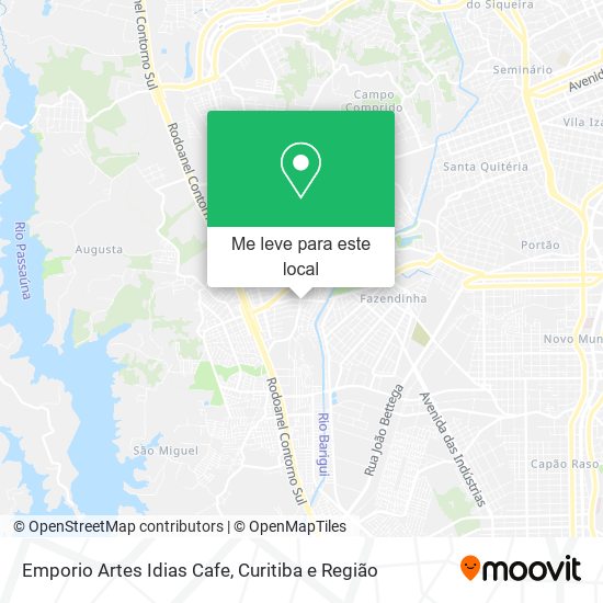 Emporio Artes Idias Cafe mapa