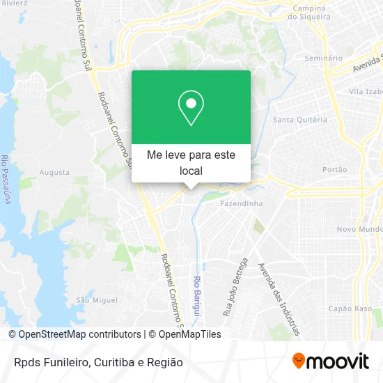 Rpds Funileiro mapa