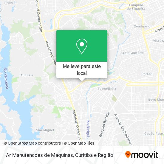 Ar Manutencoes de Maquinas mapa