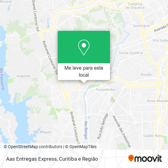 Aas Entregas Express mapa