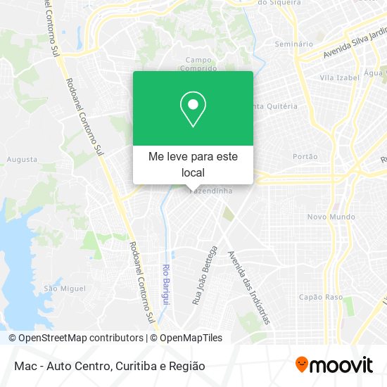 Mac - Auto Centro mapa