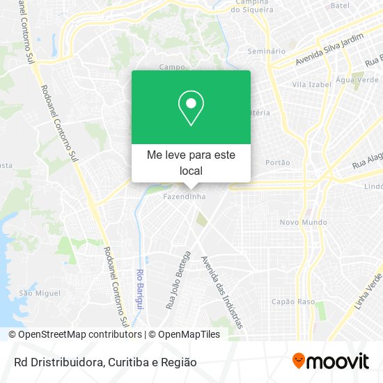 Rd Dristribuidora mapa