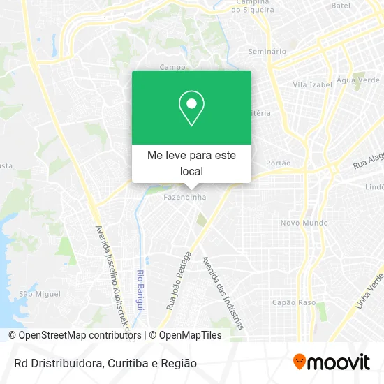 Rd Dristribuidora mapa
