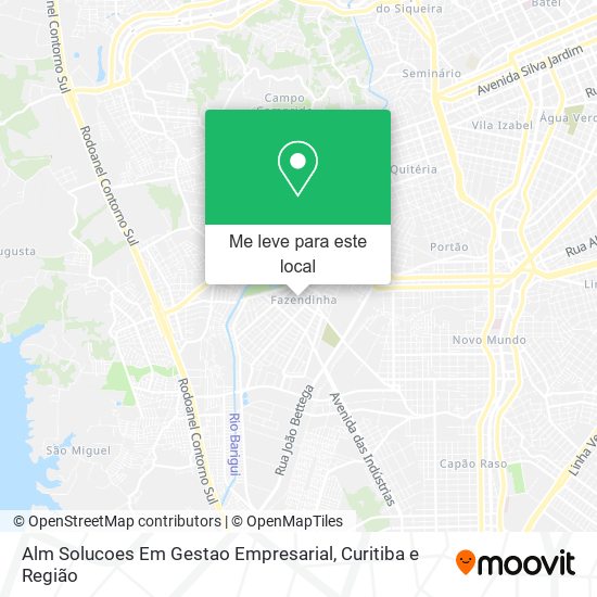 Alm Solucoes Em Gestao Empresarial mapa
