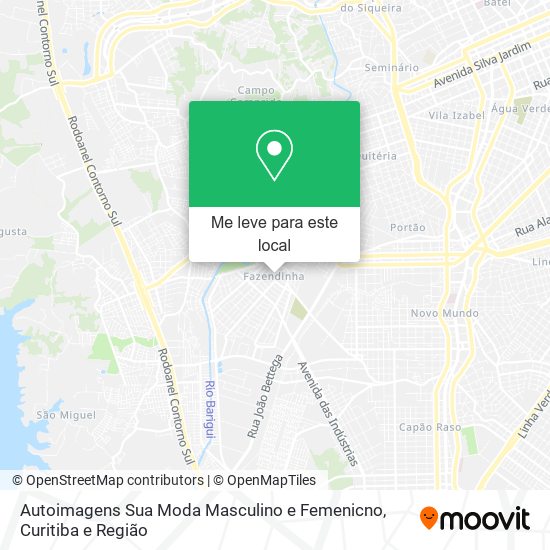 Autoimagens Sua Moda Masculino e Femenicno mapa