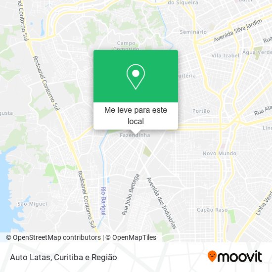 Auto Latas mapa