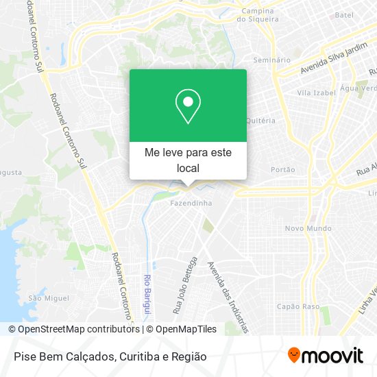 Pise Bem Calçados mapa