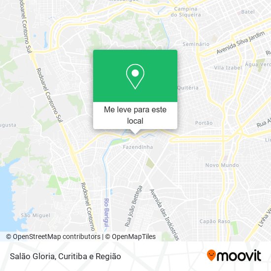 Salão Gloria mapa