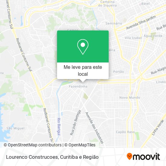 Lourenco Construcoes mapa
