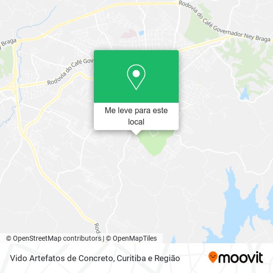 Vido Artefatos de Concreto mapa