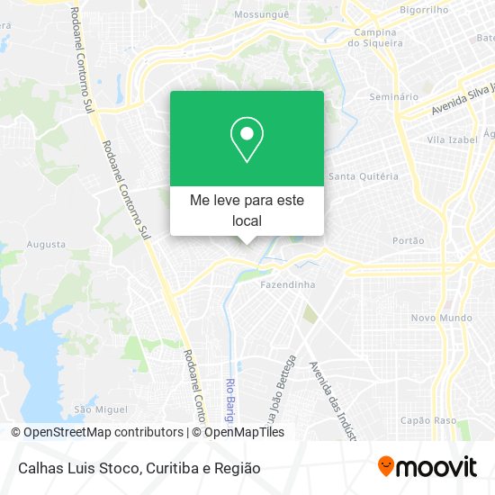Calhas Luis Stoco mapa