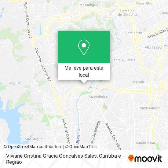 Viviane Cristina Gracia Goncalves Sales mapa