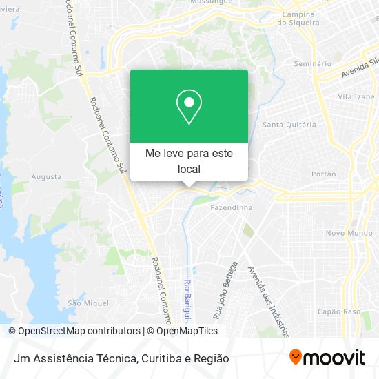 Jm Assistência Técnica mapa