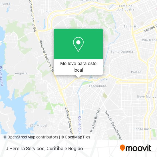 J Pereira Servicos mapa