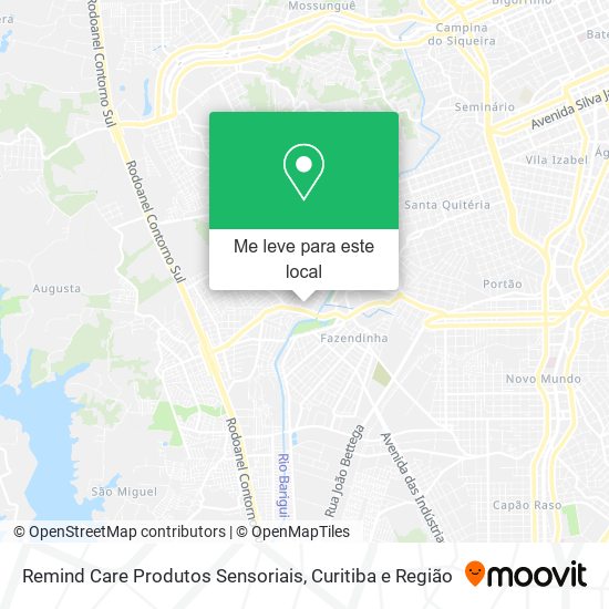 Remind Care Produtos Sensoriais mapa