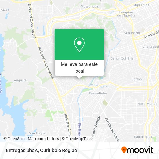 Entregas Jhow mapa