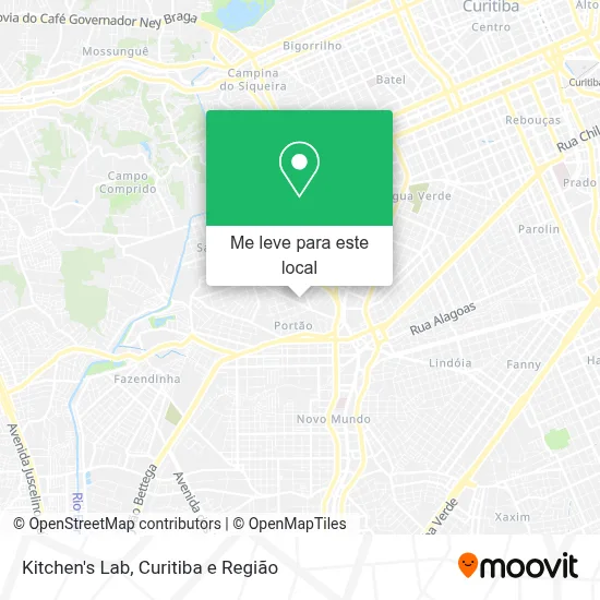 Kitchen's Lab mapa
