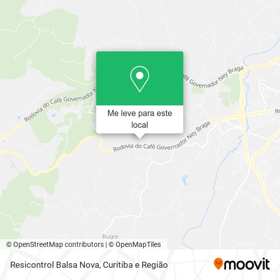 Resicontrol Balsa Nova mapa