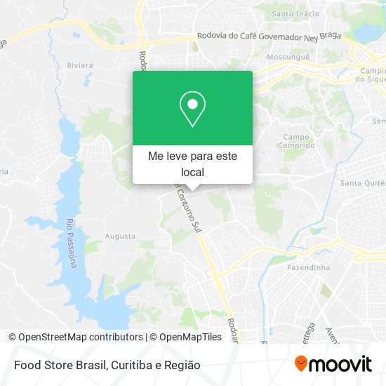 Food Store Brasil mapa