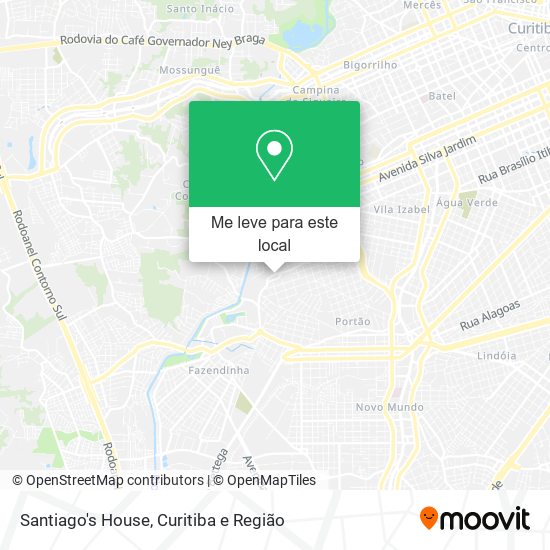 Santiago's House mapa