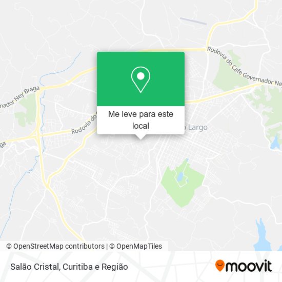Salão Cristal mapa