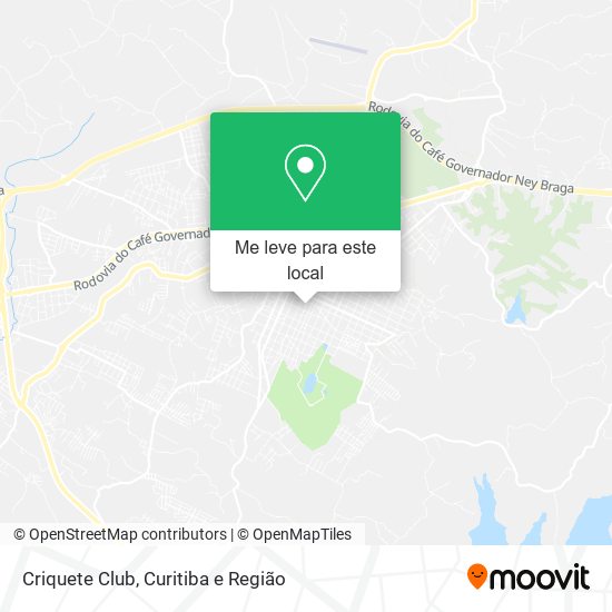 Criquete Club mapa