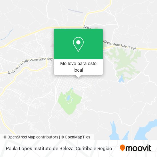 Paula Lopes Instituto de Beleza mapa