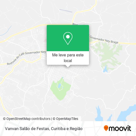 Vanvan Salão de Festas mapa