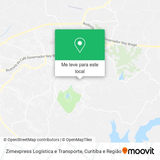 Zimexpress Logística e Transporte mapa