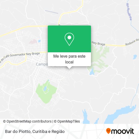 Bar do Piotto mapa