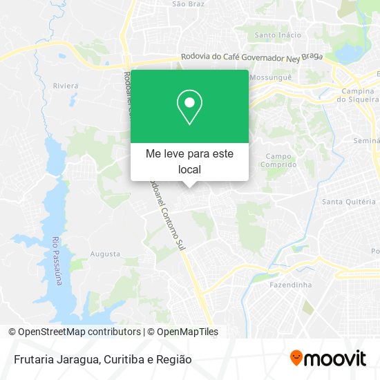 Frutaria Jaragua mapa