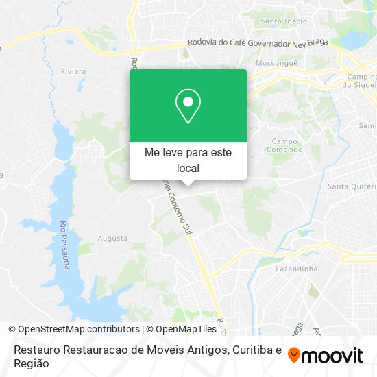 Restauro Restauracao de Moveis Antigos mapa