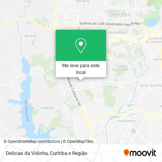 Delicias da Vidinha mapa