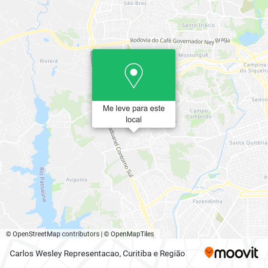 Carlos Wesley Representacao mapa