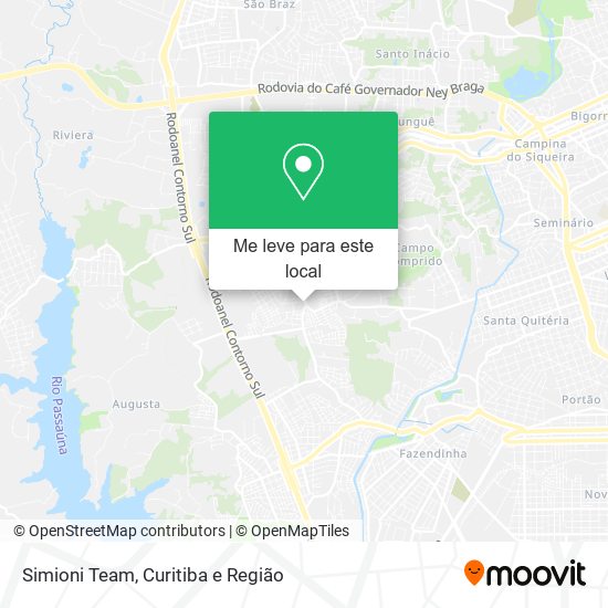Simioni Team mapa