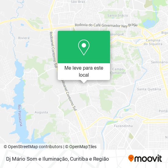 Dj Mário Som e Iluminação mapa