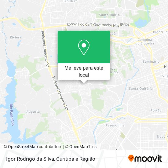 Igor Rodrigo da Silva mapa