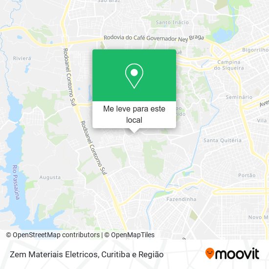 Zem Materiais Eletricos mapa