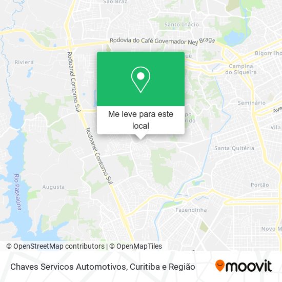 Chaves Servicos Automotivos mapa