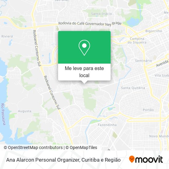 Ana Alarcon Personal Organizer mapa
