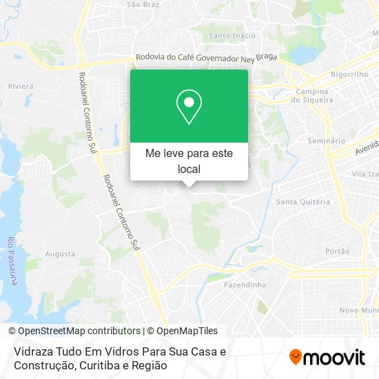 Vidraza Tudo Em Vidros Para Sua Casa e Construção mapa