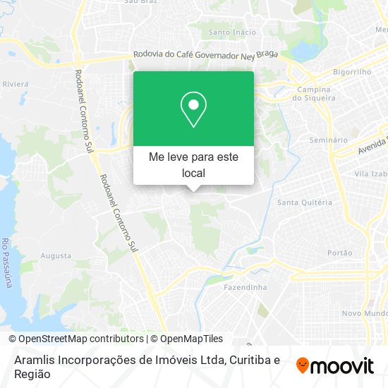 Aramlis Incorporações de Imóveis Ltda mapa