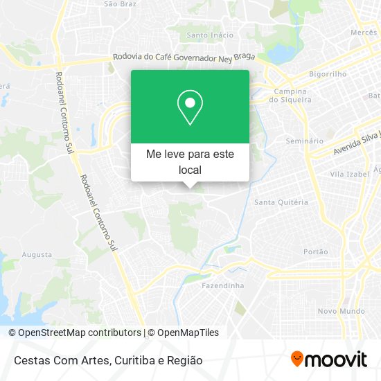 Cestas Com Artes mapa