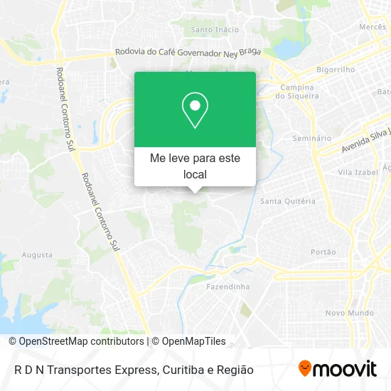 R D N Transportes Express mapa